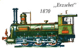 Vintage Railroad Wall Art Steam Engines In Transition Print , Steam Train Pictures, Railroad Art, Vintage Railway,
