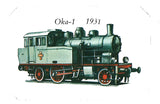 Vintage Railroad Wall Art Medium Power Steam Engines Print , Steam Train Pictures, Railroad Art, Vintage Railway,