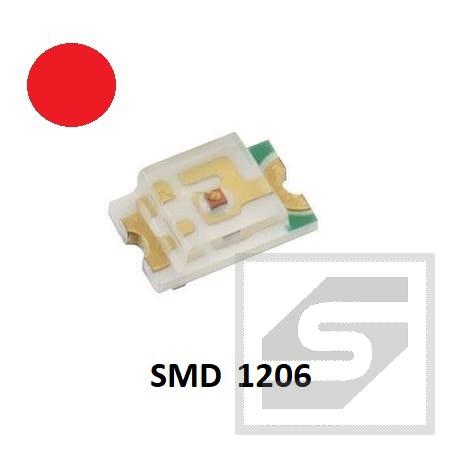 SMD LED 1206 Red Choose Packages Of 0, 50 or 100