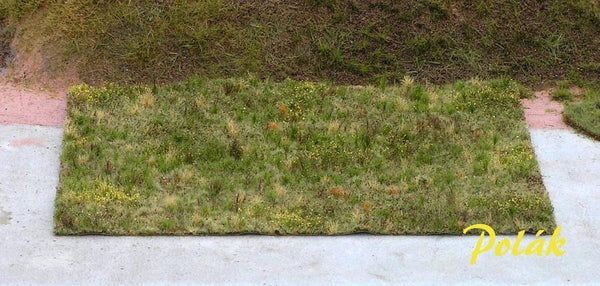 Diorama Grass Mat Uncultivated Meadow Variation F – Model Scenery