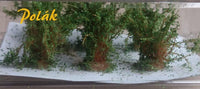 Aspen Colored Bushes 2.5 - 3 cm Item 9361 - Poland's Best Home & Hobby