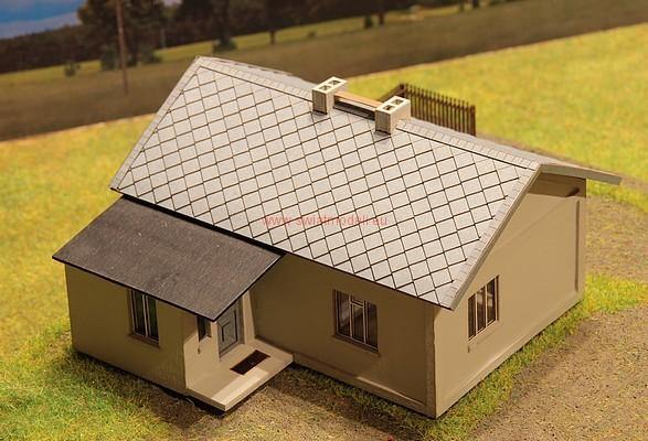 Country House Laser Cut HO Scale Model - Poland's Best Home & Hobby