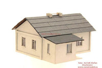 Country House With Asphalt Roof Laser Cut HO Scale Model - Poland's Best Home & Hobby