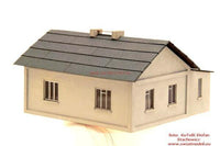 Country House With Asphalt Roof Laser Cut HO Scale Model - Poland's Best Home & Hobby