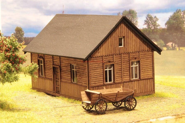 Farm House Laser Cut HO Scale Model - Poland's Best Home & Hobby