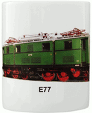 General Purpose Electric Locomotive E77 Coffee Mug - Poland's Best Home & Hobby