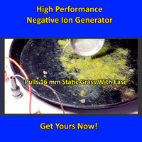 Negative Ion Generator For DIY Static Grass Applicators, Flock Boxes, Air Purifiers