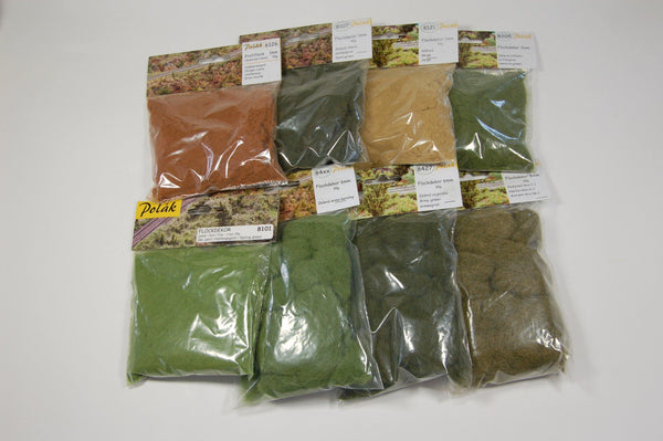 Static Grass Super Pack 8 Packages Colors Of Your Choice Free Shipping To US - Poland's Best Home & Hobby