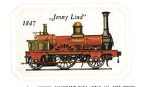 Vintage Railroad Wall Art Early Steam Locomotive Evolution Print , Steam Train Pictures, Railroad Art, Vintage Railway,