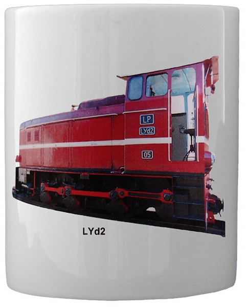 Narrow Gauge Diesel Engine Lyd2 Coffee Mug - Poland's Best Home & Hobby