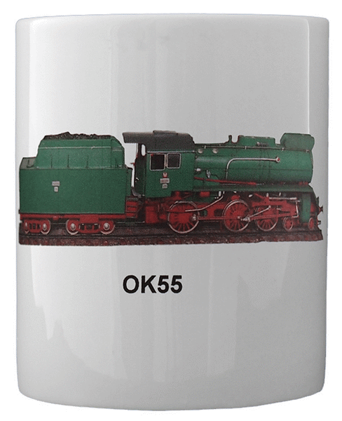 Unique Steam Engine OK55 Coffee Mug - Poland's Best Home & Hobby