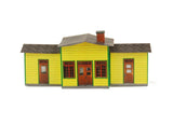 Small Country Railroad Station Plan 42 Cardstock Model - Poland's Best Home & Hobby