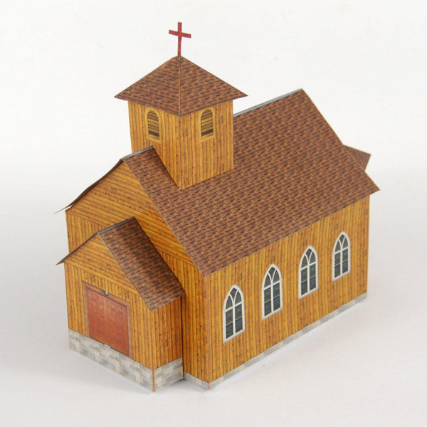 Old Wood Church Plan 29 - Poland's Best Home & Hobby