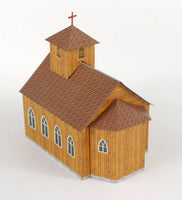 Old Wood Church Plan 29 - Poland's Best Home & Hobby