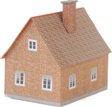 Small Brick House 3 Carton Built Model Plan 4 - Poland's Best Home & Hobby