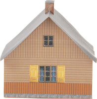 Wood Country House Carton Built Model Plan 5 - Poland's Best Home & Hobby