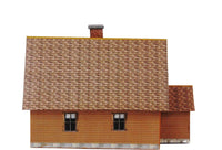 Wood Single Family House Carton Model Plan 7 - Poland's Best Home & Hobby