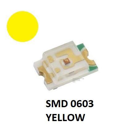 smd led 0603 yellow