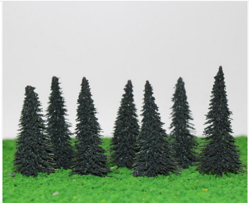 Spruce Trees 10.8 cm For Diorama, Model Railway Layout, Architectural Models - Poland's Best Home & Hobby