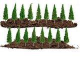 N Scale Spruce Trees Also For Architectural Models. - Poland's Best Home & Hobby