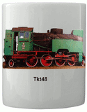 Mug With Distinctive Steam Engine TKt48 - Poland's Best Home & Hobby