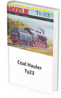 Locomotive Model Steam Engine Heavy Freight Model TY23